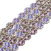 Baking Paint Electroplate Transparent Glass Beads Strands EGLA-Q136-04A-11-1