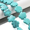Synthetic Turquoise Beads Strands G-F769-W01-02-2