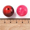 Two Tone Opaque Acrylic Beads MACR-L016-06-3