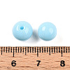 Opaque Solid Color Glass Beads GLAA-N007-8mm-A15-3