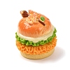 Opaque Resin Imitation Food Cabochons RESI-K029-06A-2