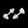 Porcelain Stud Earrings EJEW-H007-01B-2