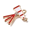 Alloy with Enamel Pendants AL-CBA9E11-03KCG-19-2