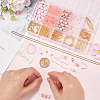 DIY Glass Beaded Bracelets & Earrings Jewelry Making Kit DIY-SP0001-20D-3