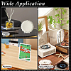 12Pcs Transparent Acrylic Bookshelf OFST-GO0001-07-5