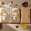 4Pcs Kraft Paper Passport Cover DIY-WA0001-39-6