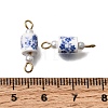Handmade Blue and White Procelain Links PR-CBA27E8-01B-G-3