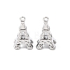 304 Stainless Steel Pendants STAS-K303-07B-P-1