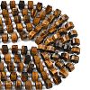 Natural Tiger Eye Beads Strands G-G453-G04-7x12mm-5