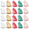 40Pcs Christmas Theme Transparent Glass Beads GLAA-FS0001-87B-2