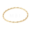 Twisted Rope 304 Stainless Steel Bangles for Women BJEW-D408-07G-2