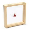Square Transparent PE Thin Film Suspension Jewelry Display Box LS-CON-D009-01C-01-1