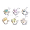 Luminous Transparent Resin Pendants X-RESI-K019-07-1