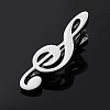 Musical Note Stainless Steel Tie Clips PW-WG66970-04-1