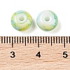 Opaque Spray Painted Glass Beads X1-GLAA-G118-01B-3