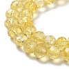 Transparent Crackle Glass Beads Strands CCG-L050-01B-04-2