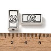 Tibetan Style Alloy Beads PALLOY-P302-09A-AS-3