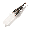 Natural & Synthetic Mixed Gemstone Pendants G-P560-02R-3