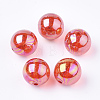 Transparent Acrylic Beads TACR-T006-01A-05-1