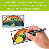 CREATCABIN 50Pcs Duck Theme Paper Card AJEW-CN0001-98F-5