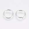 Aluminium Open Jump Rings ALUM-N002-01S-1