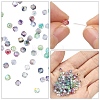 500Pcs 10 Colors Transparent Colours Glass Seed Beads GLAA-YW0005-85-2