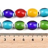 Handmade Millefiori Glass Beads LAMP-T027-01A-4