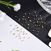 3Bags Brass Crimp Beads KK-BBC0026-10B-4