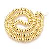 Electroplate Non-magnetic Synthetic Hematite Bead Strands G-Q465-11G-2
