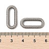 304 Stainless Steel Linking Rings LS-STAS-K254-06G-P-3