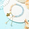 Alloy Charm Bracelets BJEW-JB13982-01-1
