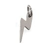 304 Stainless Steel Pendants STAS-CJC0003-12P-01-1
