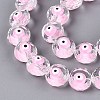 Glass Enamel Beads Strands GLAA-Q112-01A-06-3