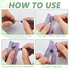 Stainless Steel Zipper Accessories FIND-WH0173-498B-4