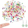 2 Strands Handmade Lampwork Beads Strands LAMP-NB0002-08D-1