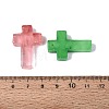 Natural & Synthetic Mixed Gemstone Pendants G-Q608-07-3