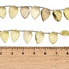 Natural Lemon Quartz(Heated) Carved Beads Strands GG-CBA0C95-E05-4