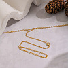 304 Stainless Steel Pave Clear Cubic Zirconia Flat Round Toe Ring Anklets for Women KZ1139-3