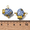 Handmade Porcelain Pendants PR-CBA0027-10G-05-2