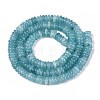 Dyed Natural White Jade Beads Strands G-T142-6mm-05F-2