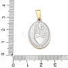 Religion 304 Stainless Steel Pendants STAS-H264-13B-ASG-3
