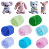 8Pcs 8 Colors DIY Wool Roving DIY-CP0013-78A-1