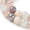 Electroplate & Gradient Color Glass Beads Strands LAMP-M023-03-02-3