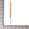 Brass Tassel Box Chain Big Pendants KK-G510-13G-3