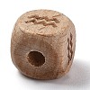 Natural Wood Constellation Beads WOOD-M002-11-2