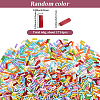60G Baking Paint Glass Tube Beads GLAA-SC0003-43B-2