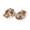 Picasso Transparent Glass Beads SEED-Q039-03E-2