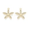 Alloy & Crystal Rhinestone Pendants PALLOY-T095-01KCG-1