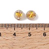 Luminous Transparent Acrylic Beads OACR-P037-01B-Z-4
