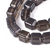 Natural Grey Agate Beads Strands G-N353-03A-01-4